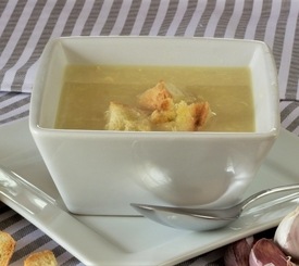 Receta de Sopa de ajo tradicional