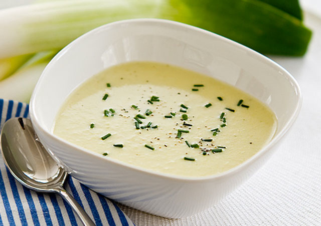 Receta fácil y rápida de Vichyssoise